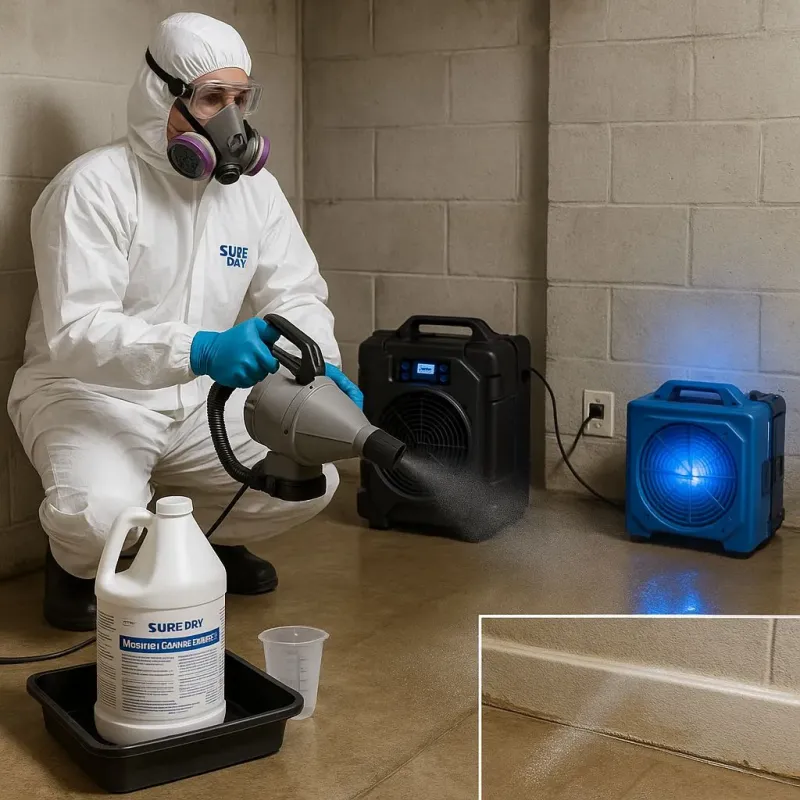 Sanitization and Odor Removal process in Farmerville, LA
