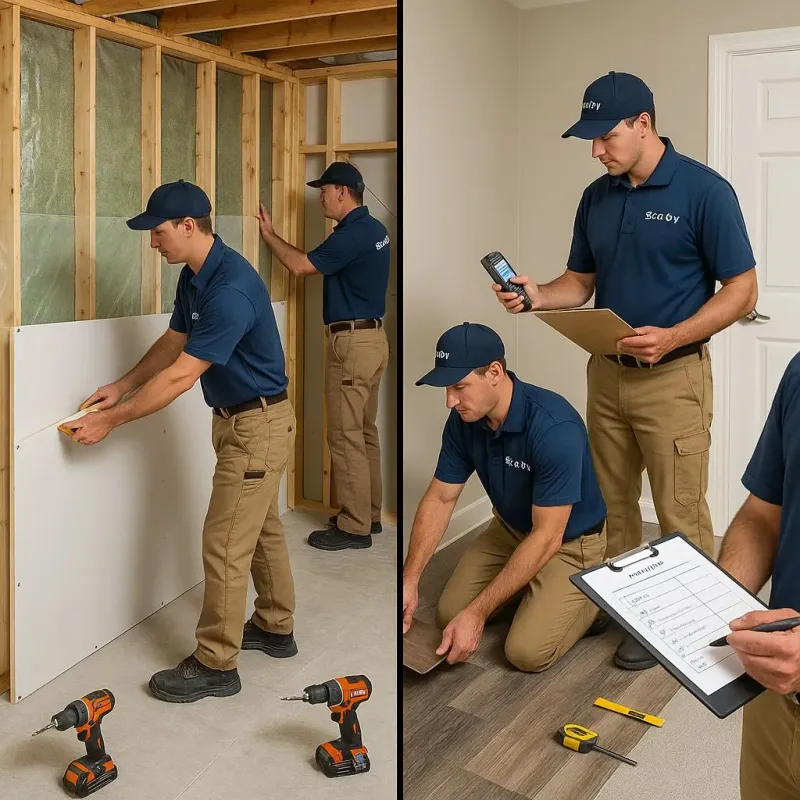Repairs and Reconstruction process in Farmerville, LA